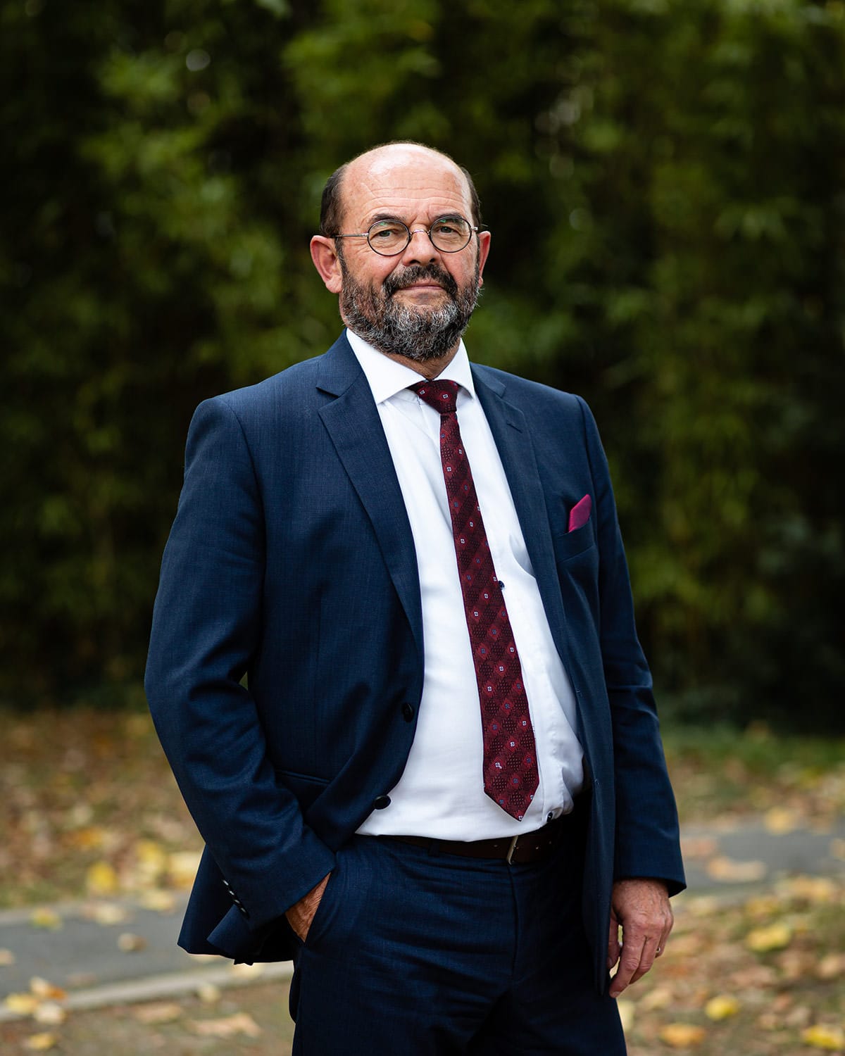 Portrait corporate de dirigeant réalisé par Studio Fiori photographe à Angers